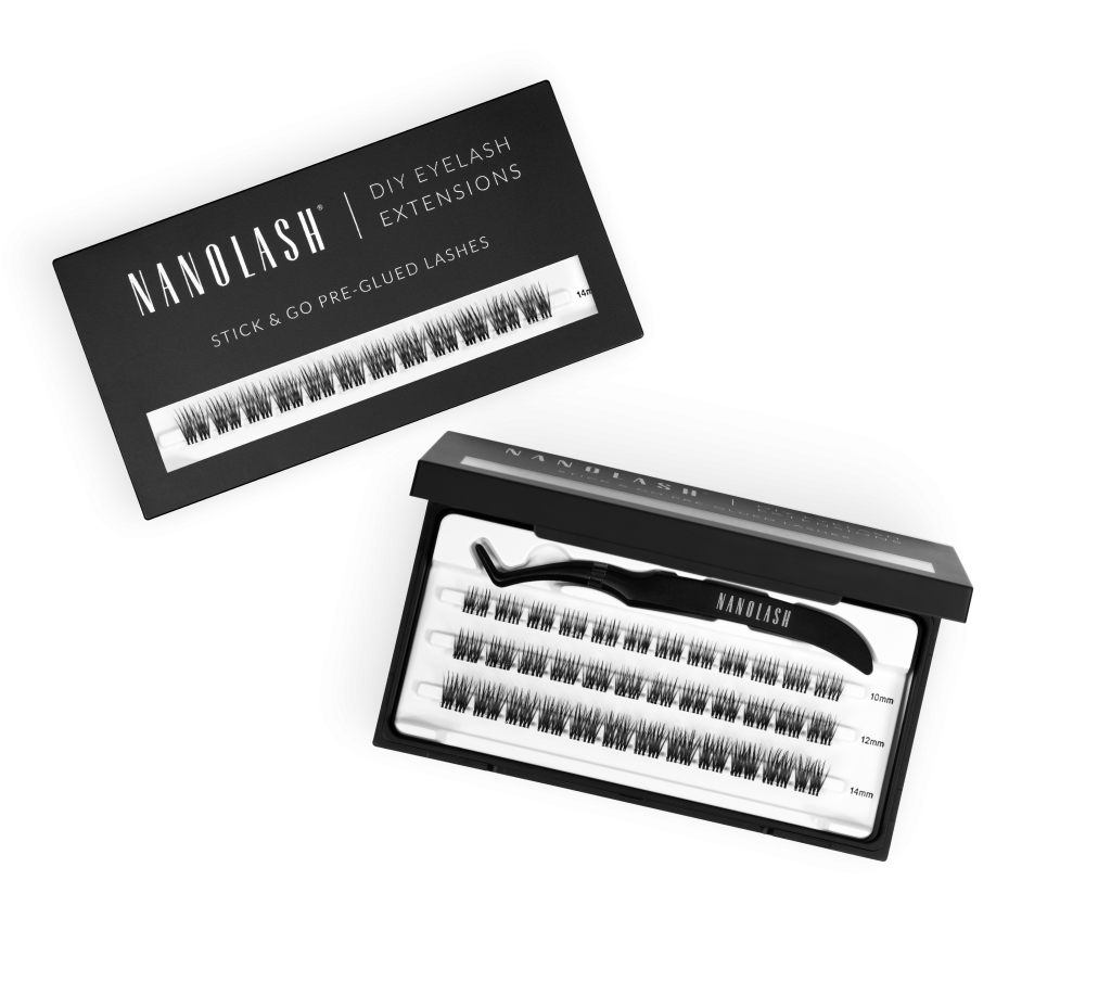 nanolash DIY predlepené mihalnice