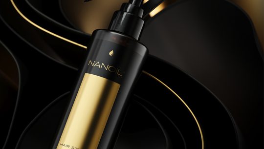 nanoil hair styling spray